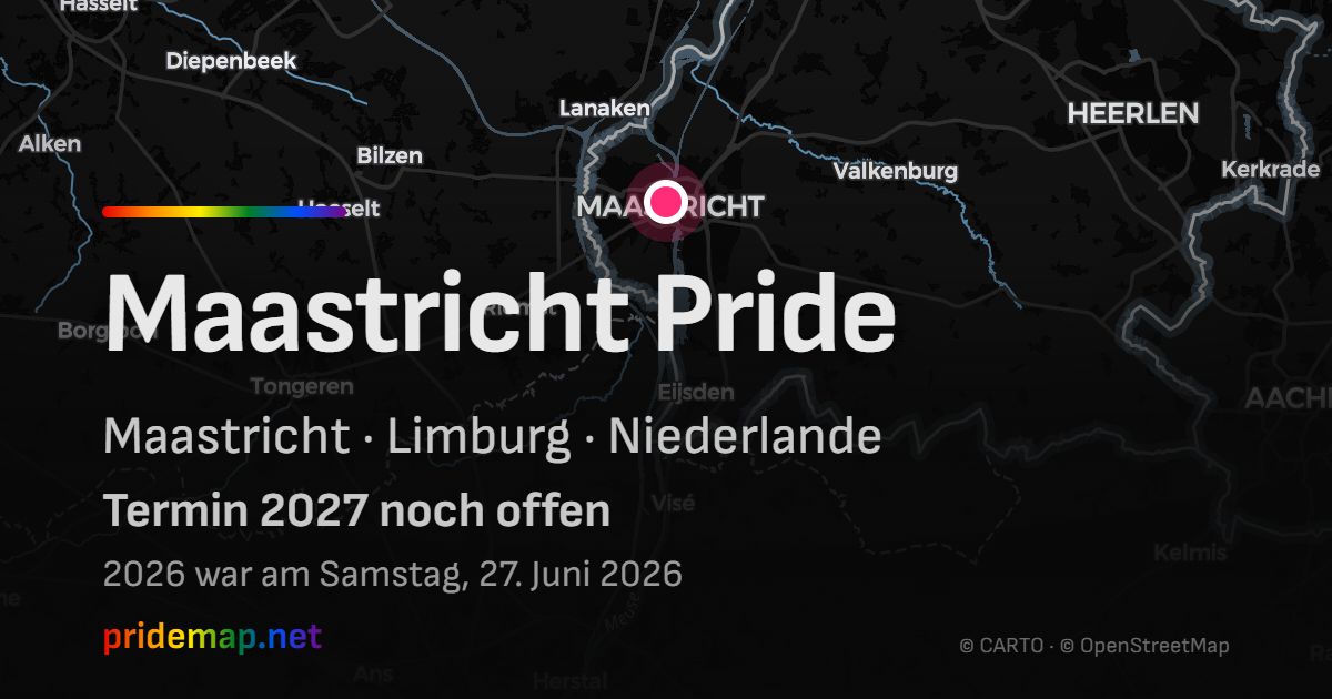 Maastricht Pride — Maastricht, Niederlande