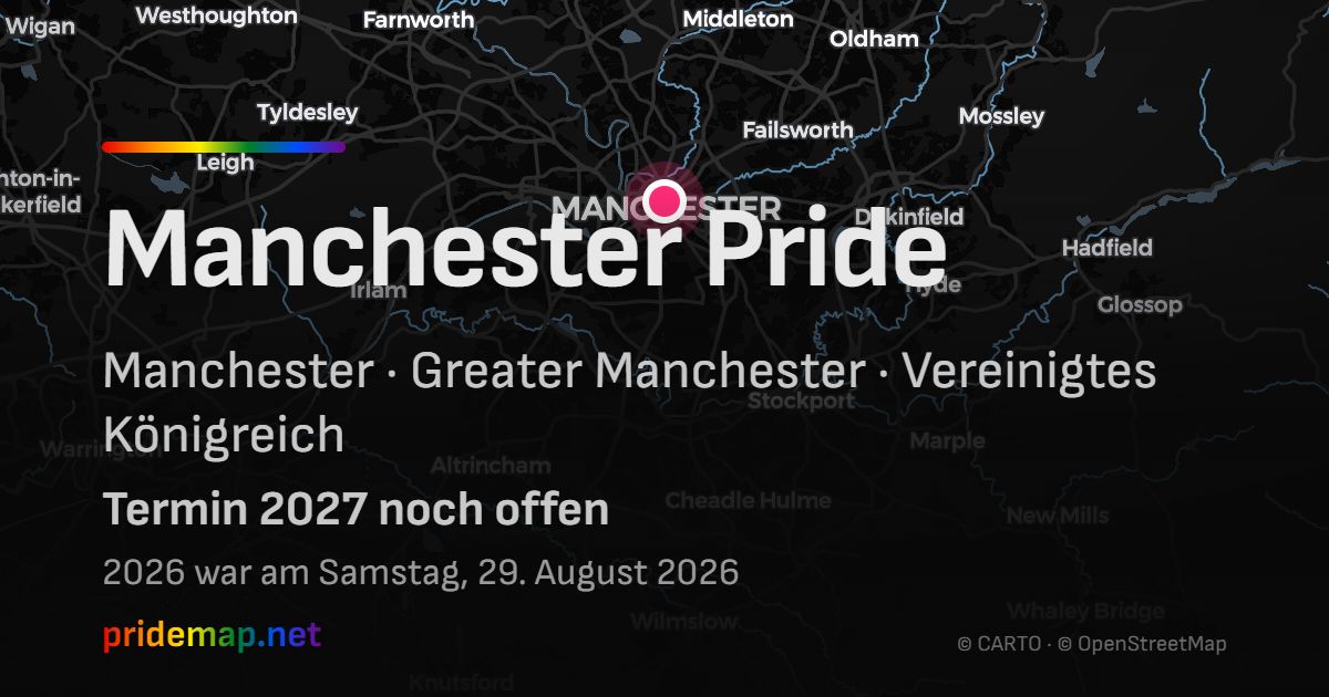 Manchester Pride — Manchester, United Kingdom