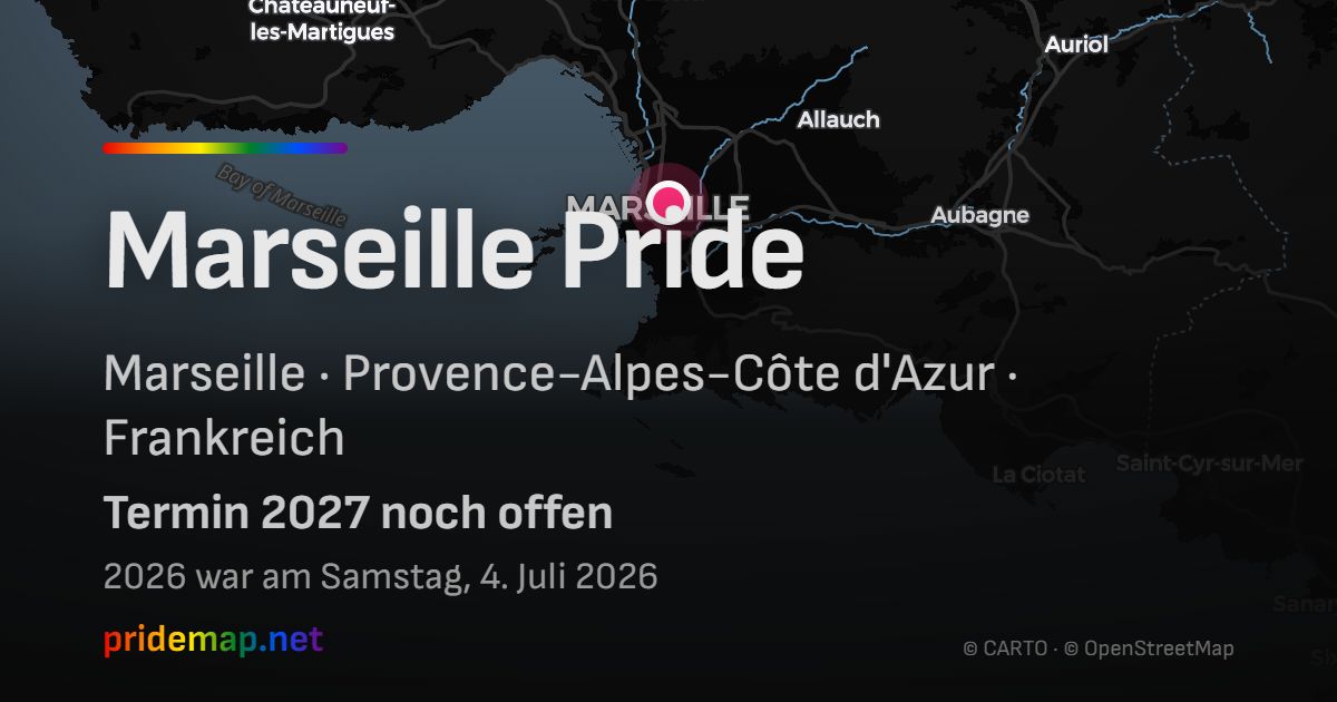 Marseille Pride — Marseille, Frankreich