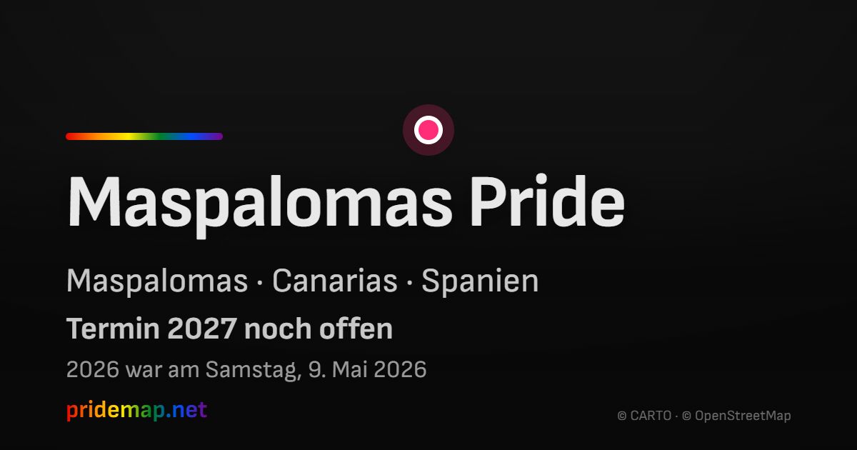 Maspalomas Pride — Maspalomas, Spanien