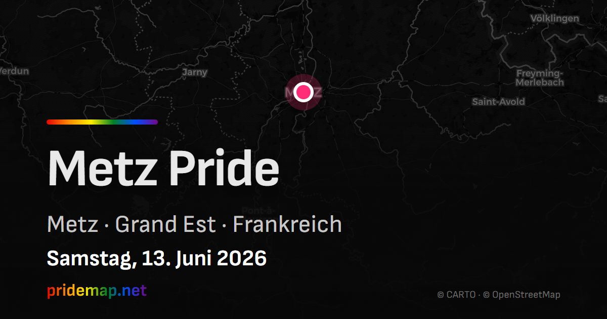 Metz Pride — Metz, Frankreich
