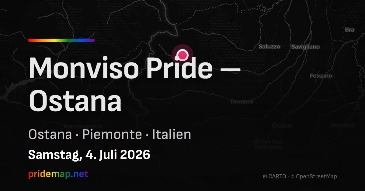 Monviso Pride – Ostana — Ostana, Italien