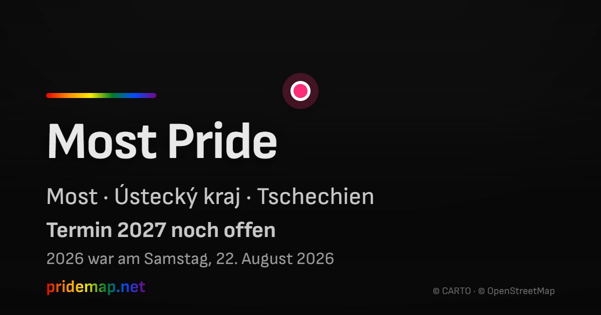 Most Pride — Most, Tschechien
