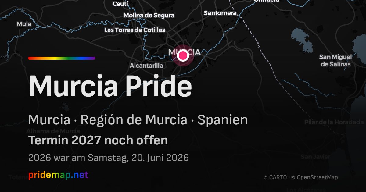 Murcia Pride — Murcia, Spanien