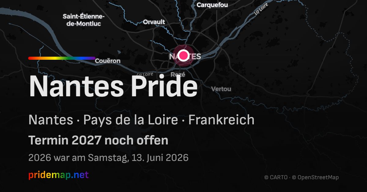 Nantes Pride — Nantes, Frankreich