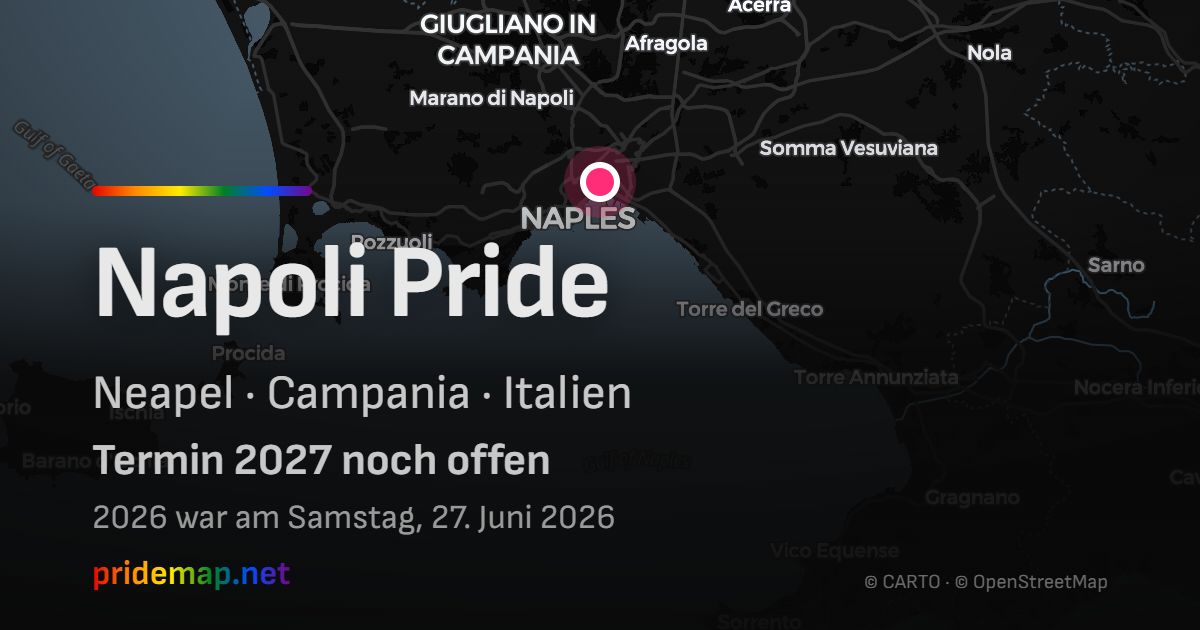 Napoli Pride — Neapel, Italien