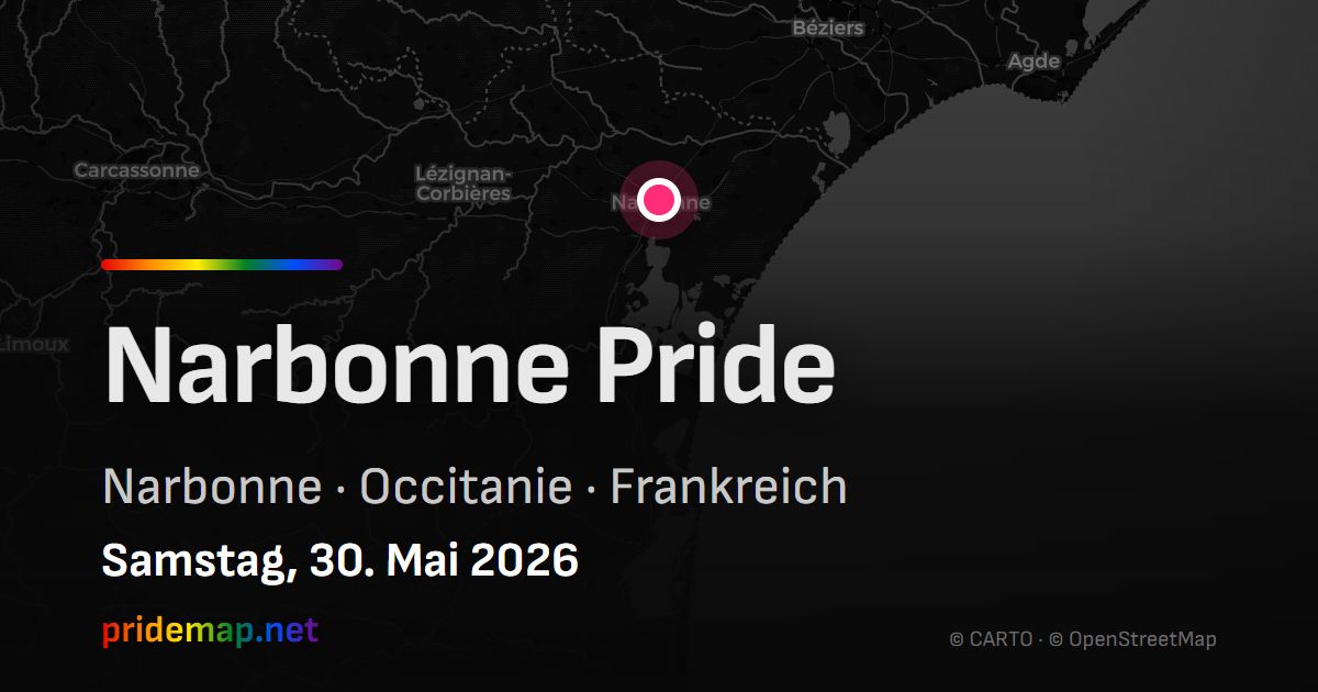 Narbonne Pride — Narbonne, Frankreich