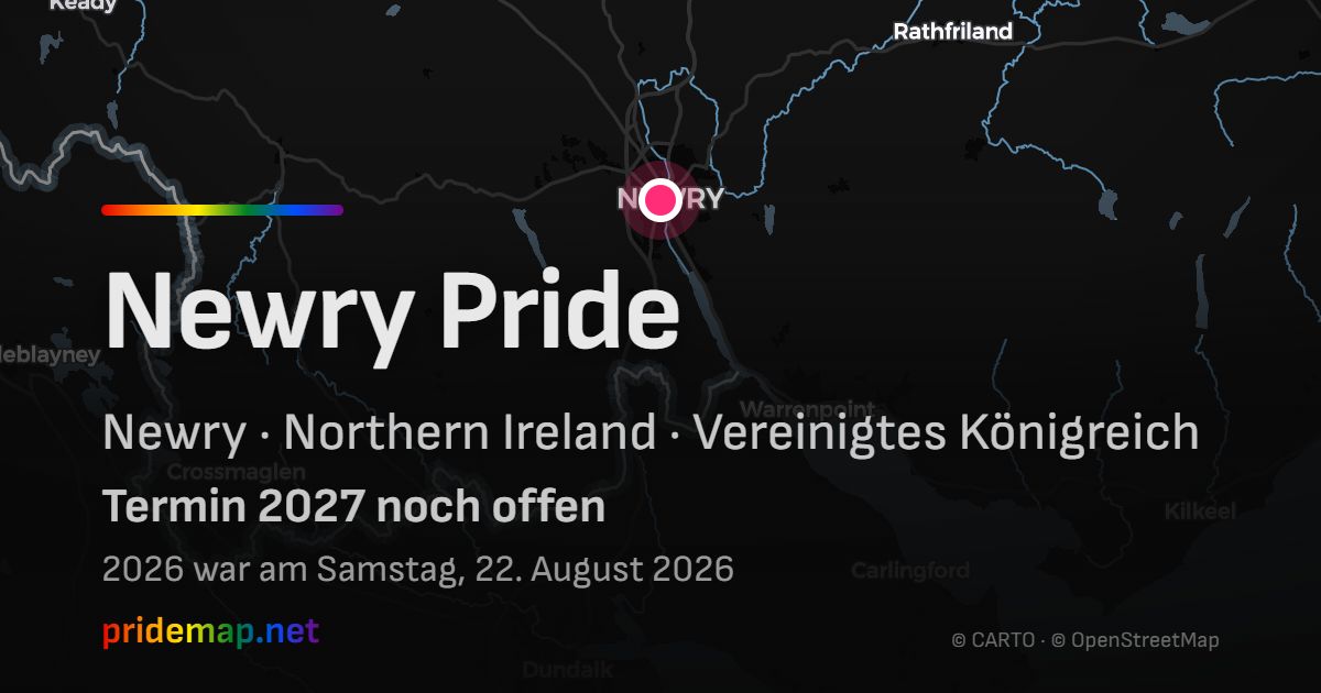 Newry Pride — Newry, Vereinigtes Königreich