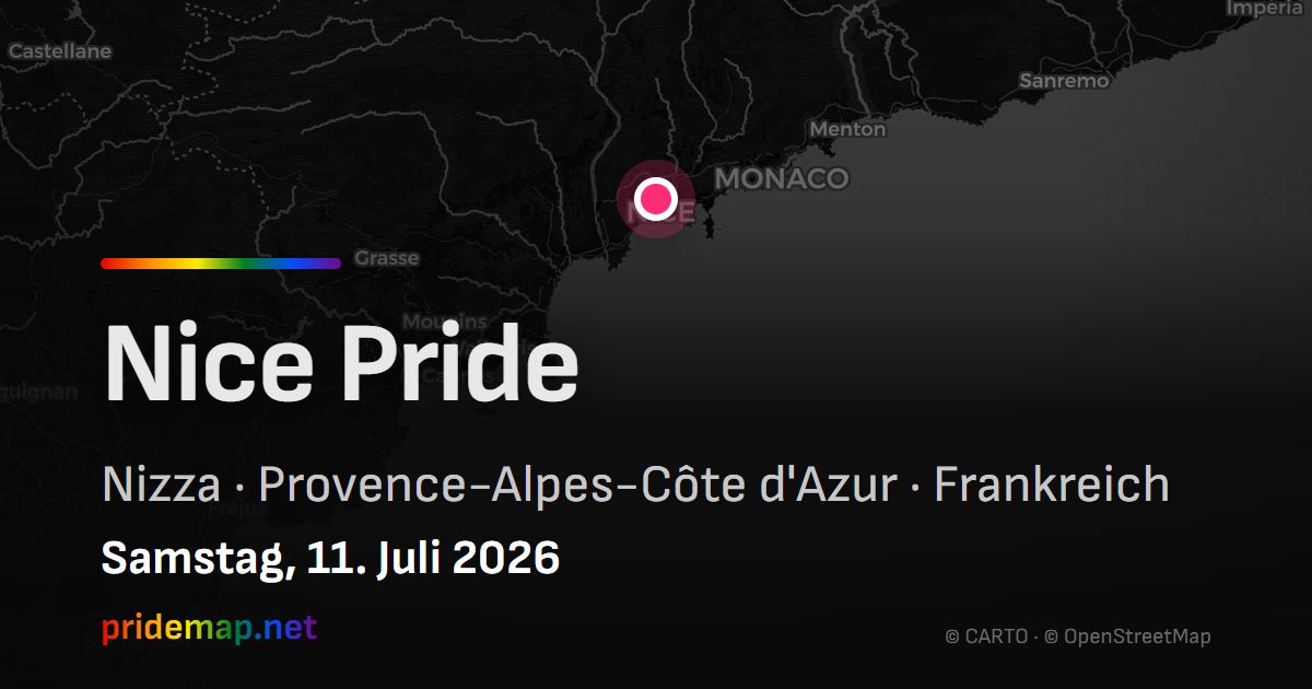 Nice Pride — Nice, France