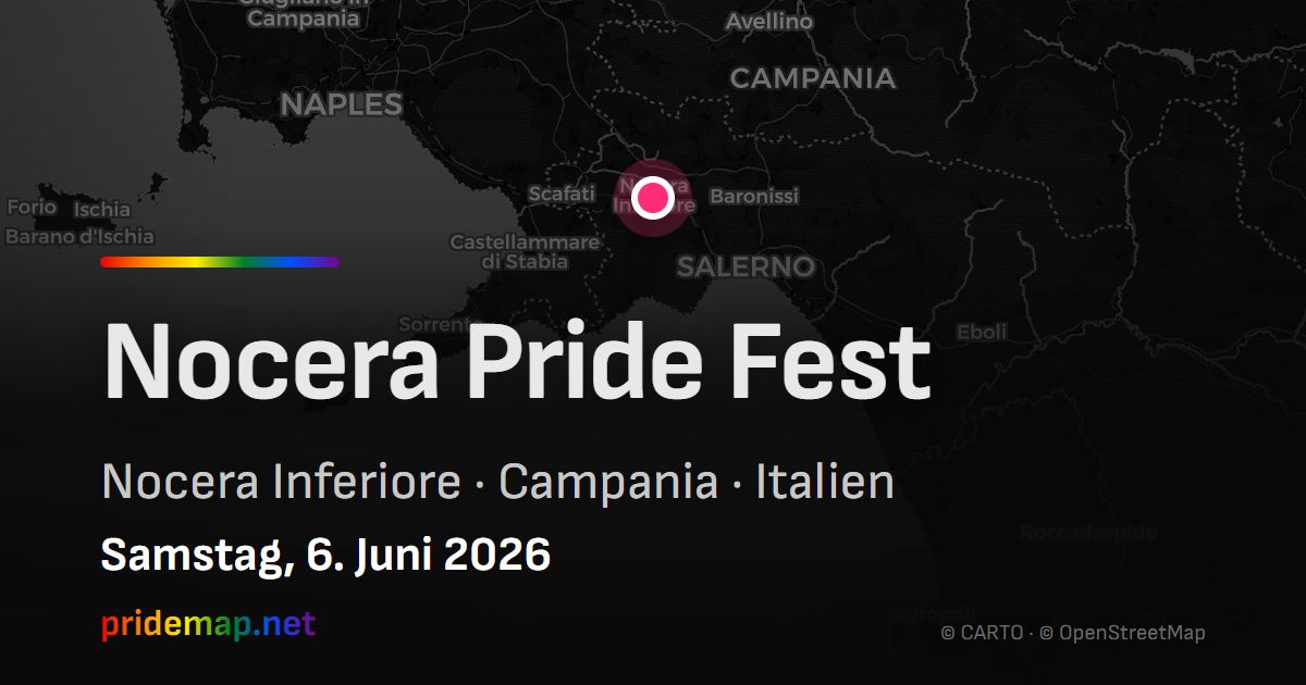 Nocera Pride Fest — Nocera Inferiore, Italien
