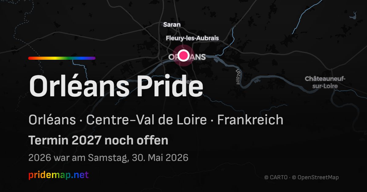Orléans Pride — Orléans, France