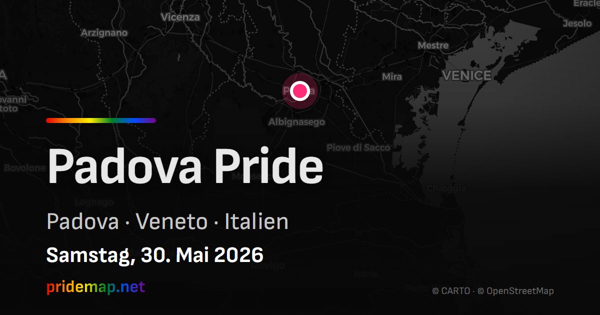 Padova Pride — Padova, Italien
