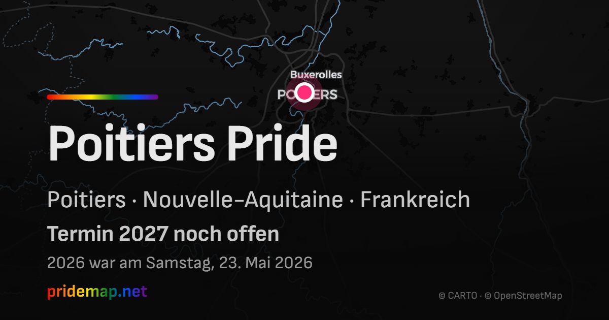 Poitiers Pride — Poitiers, Frankreich