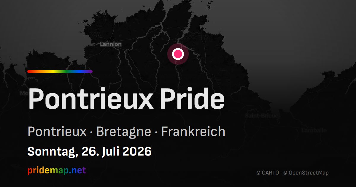 Pontrieux Pride — Pontrieux, Frankreich