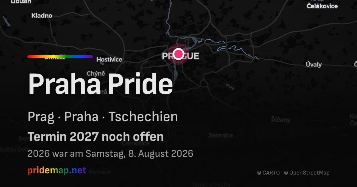 Praha Pride — Prague, Czechia