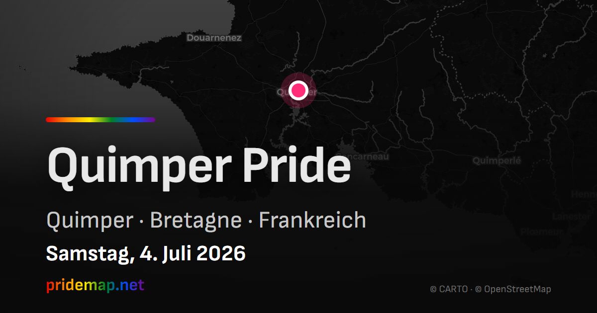 Quimper Pride — Quimper, Frankreich
