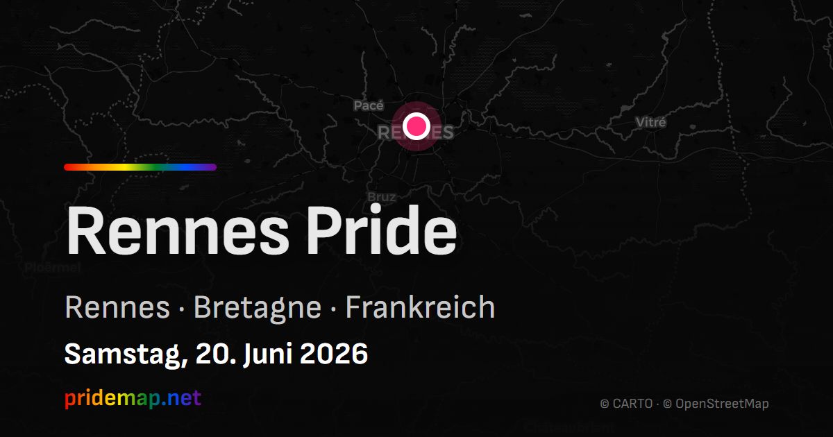 Rennes Pride — Rennes, France