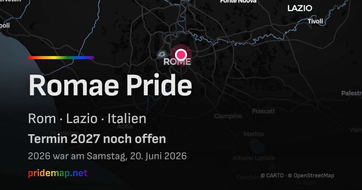 Romae Pride — Rom, Italien