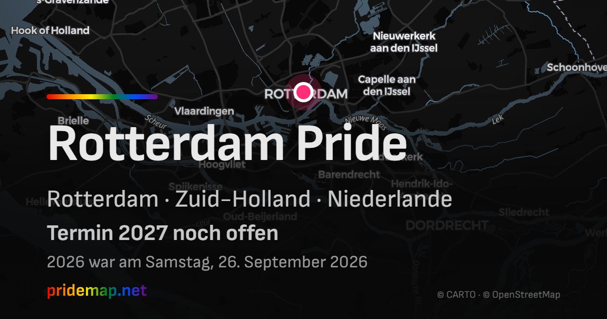 Rotterdam Pride — Rotterdam, Niederlande