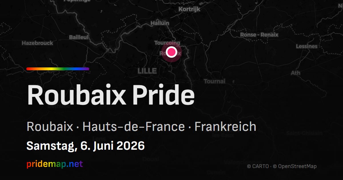 Roubaix Pride — Roubaix, Frankreich