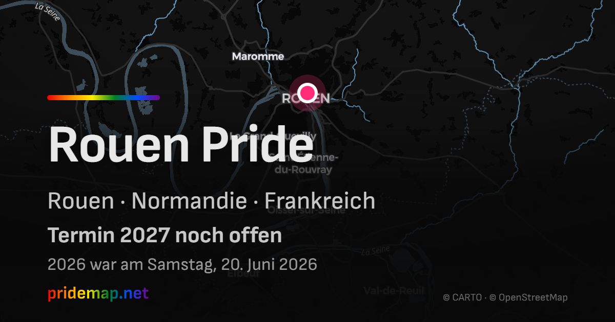Rouen Pride — Rouen, Frankreich