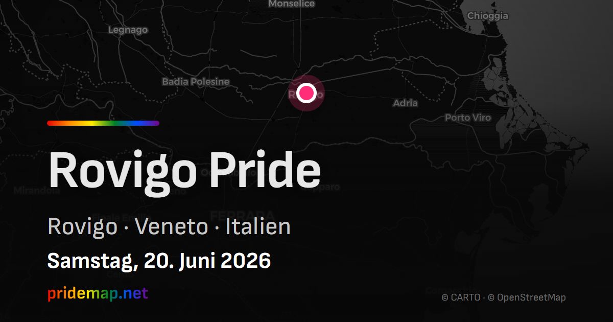 Rovigo Pride — Rovigo, Italien