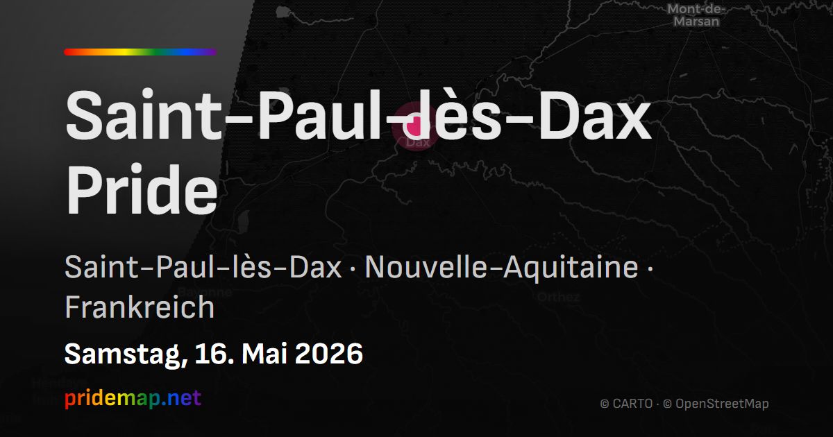 Saint-Paul-lès-Dax Pride — Saint-Paul-lès-Dax, Frankreich