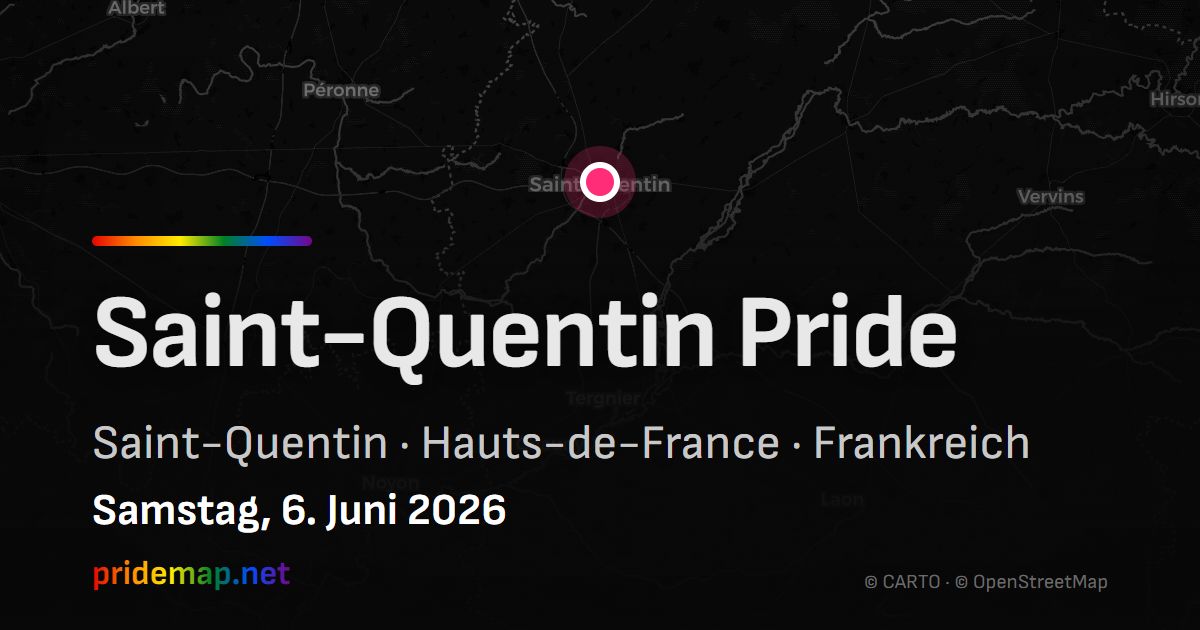 Saint-Quentin Pride — Saint-Quentin, Frankreich