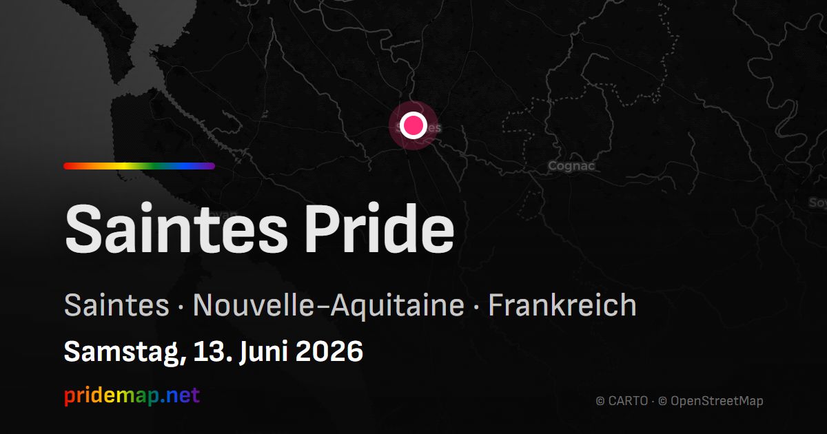 Saintes Pride — Saintes, Frankreich