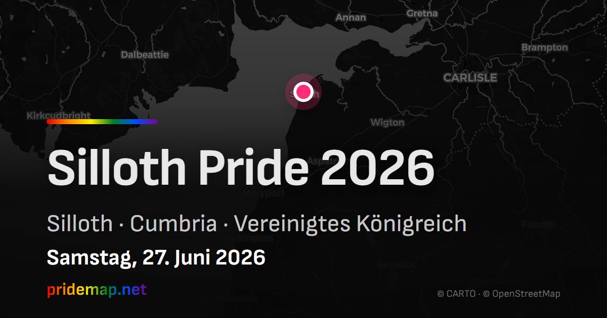 Silloth Pride 2026 — Silloth, Vereinigtes Königreich