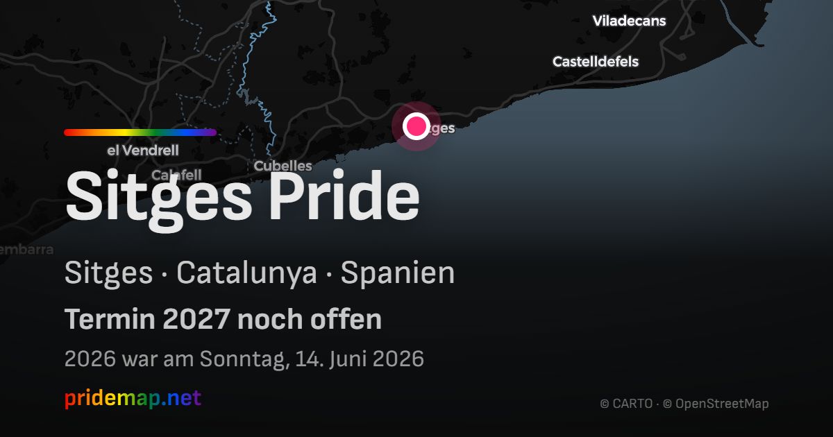 Sitges Pride — Sitges, Spain