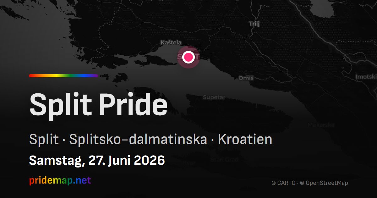 Split Pride — Split, Kroatien