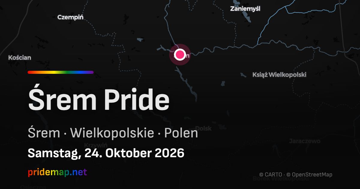Śrem Pride — Śrem, Polen