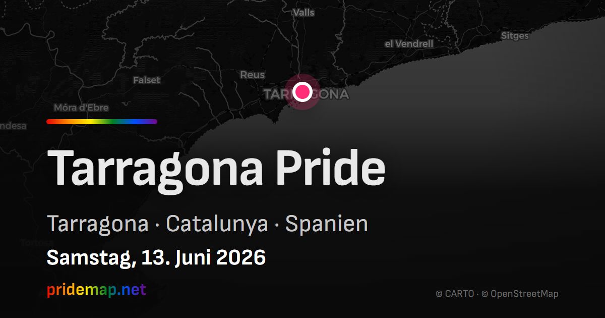 Tarragona Pride — Tarragona, Spanien
