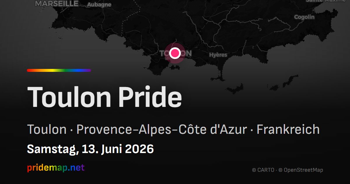 Toulon Pride — Toulon, Frankreich