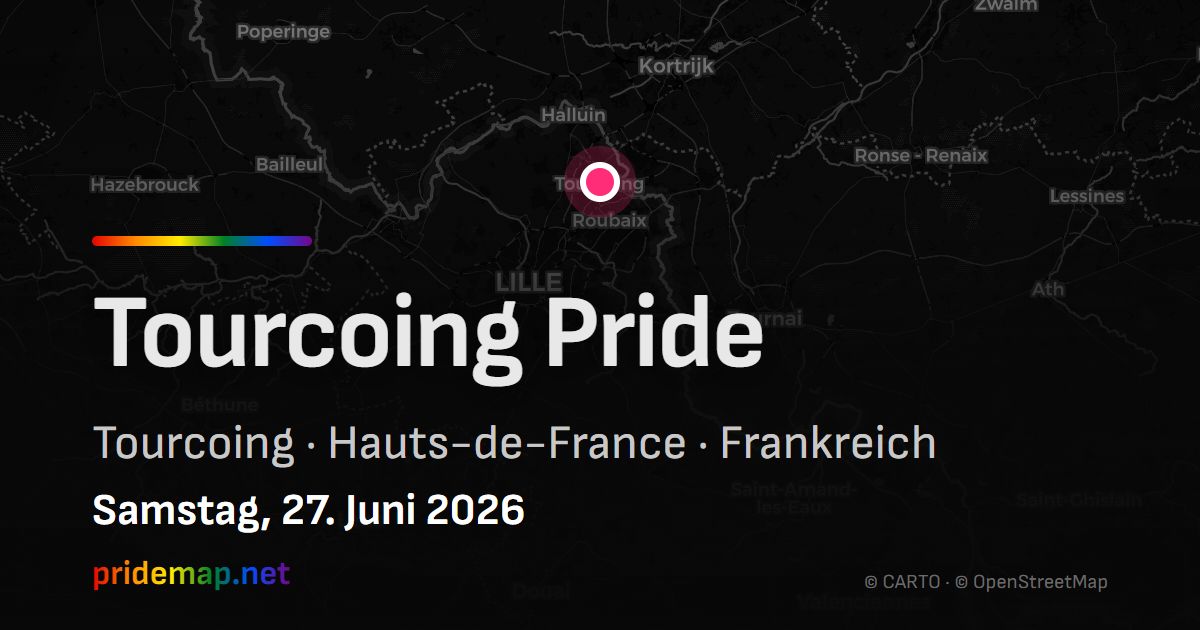 Tourcoing Pride — Tourcoing, Frankreich