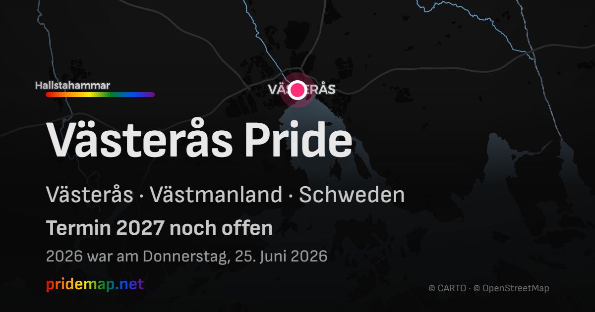 Västerås Pride — Västerås, Schweden